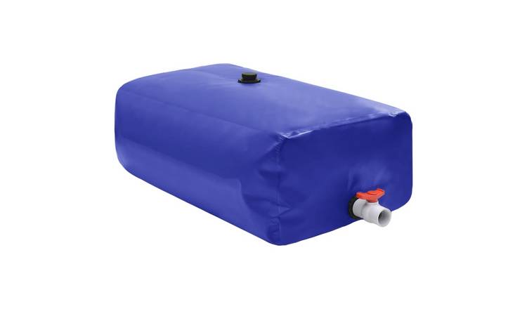 Walplus PVC Water Container with Tap Foldable 670 L - Blue - 150 x 90 x 50 cm