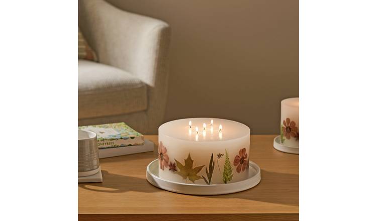Argos Home Inclusion XL Multiwick Candle - Autumn Spice