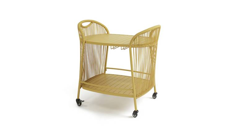 Buy Habitat Nordic Spring Trolley - Yellow | Garden tables | Habitat