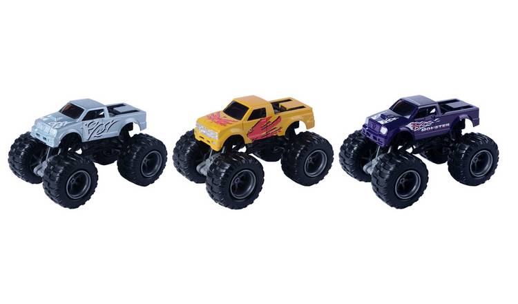 Buy Chad Valley Auto City Monster 1:64 Scale Truck - 3 Pack Asst | Toy ...