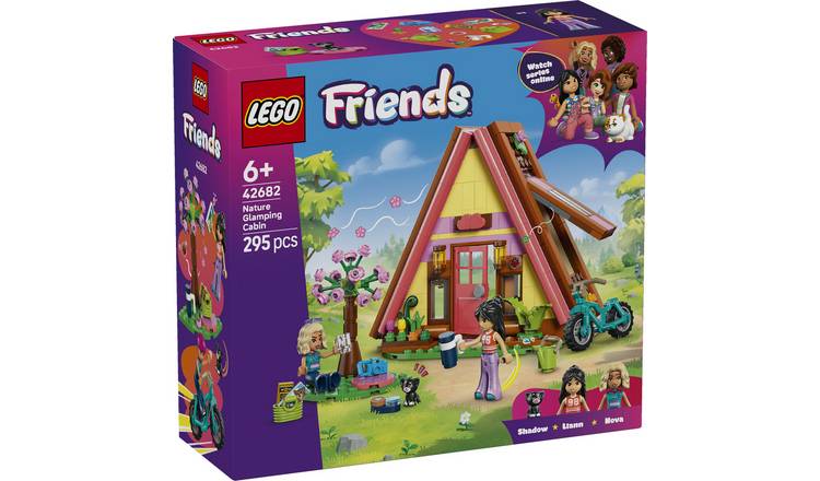 LEGO Friends Nature Glamping Cabin with Animal Toys 42682 PREORDER