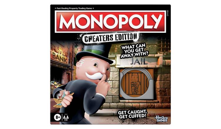 Hasbro Games Monopoly Cheaters Board Game