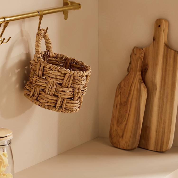 Habitat Woven Round Hanging basket 0