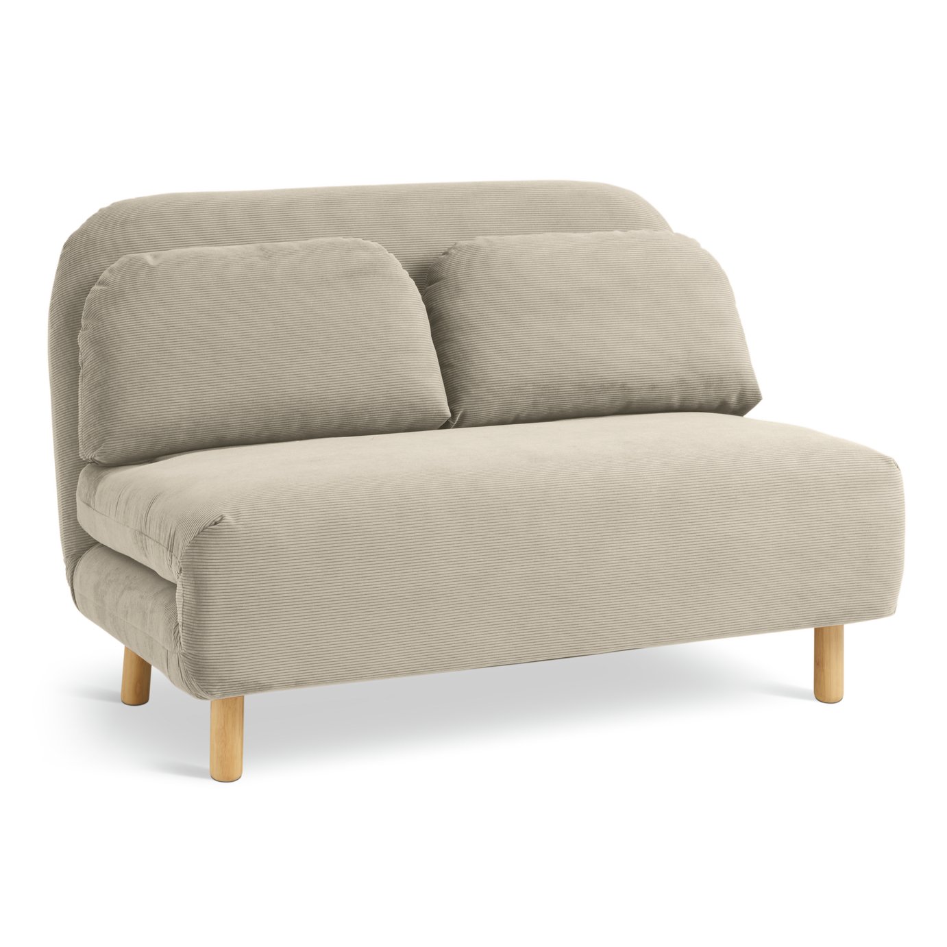 Buy Habitat Benji Fabric 2 Seater Sofa Bed - Natural | Sofa beds