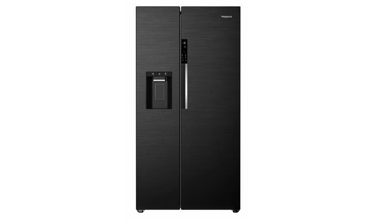 Hotpoint HPG2 9643IB XR4UK American Fridge Freezer - Black
