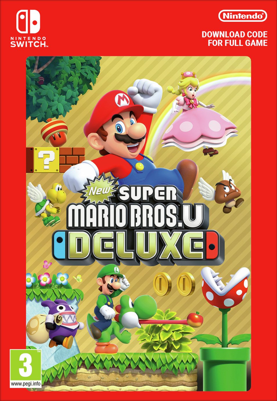 New Super Mario Bros. U Deluxe Nintendo Switch Game