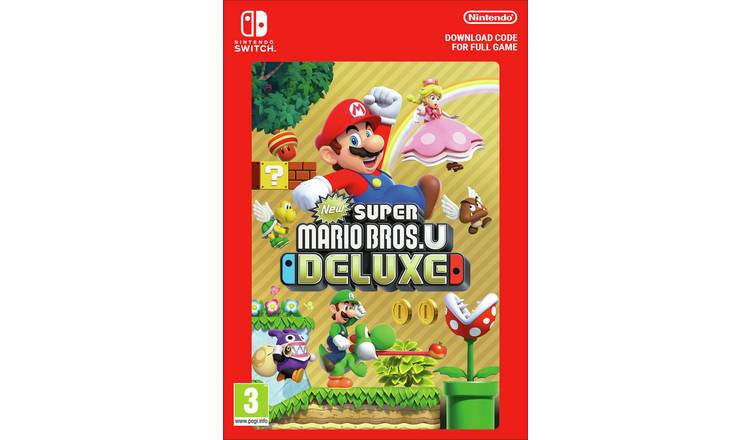 New Super Mario Bros. U Deluxe Nintendo Switch Game