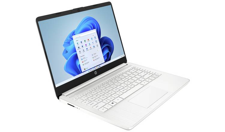 HP 14in AMD 3020e 4GB 128GB FHD Laptop - White 3