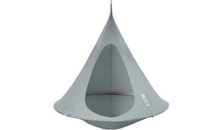Cacoon 1-Seater Aluminium Single Hanging Hammock - Khaki