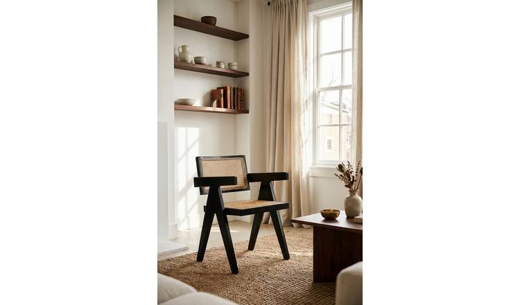 Premier Housewares Fifty Five South Solid Wood Dining Chair - Natural