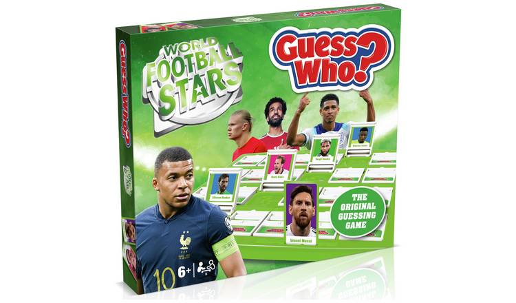 World Football Stars Guess Who Tabletop Game