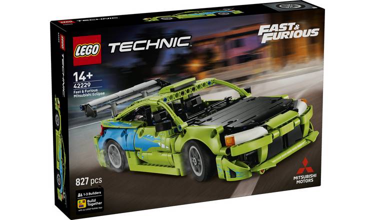 LEGO Technic Fast and Furious Mitsubishi Eclipse Car 42229 PREORDER
