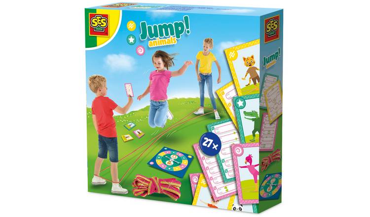 SES Creative Jump Animals-French Skipping Challenges - Multicolour