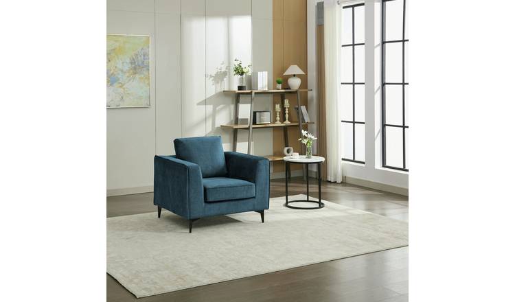 Sofa Source Mora Arm Chair - Blue