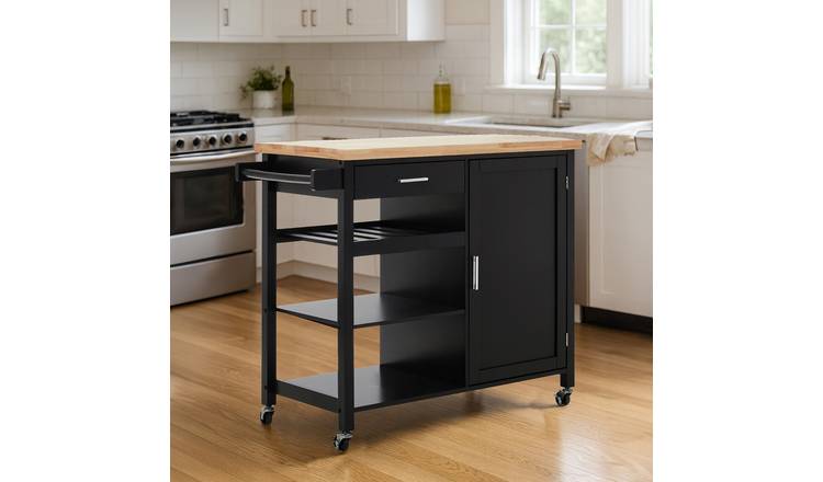 Maison Frankfurt Kitchen Trolley - Black