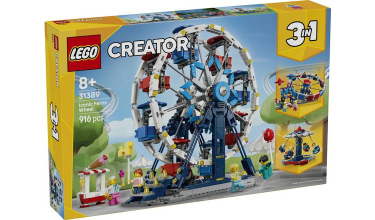 LEGO Creator 3 in 1 Iconic Ferris Wheel Building Toy 31389 PREORDER