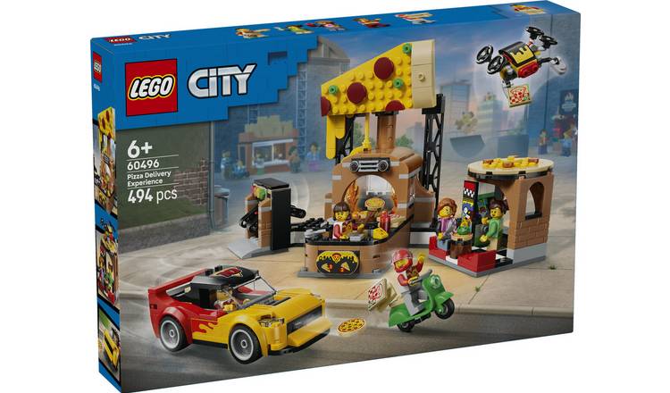 LEGO City Pizza Delivery Experience with Vehicles 60496 PREORDER
