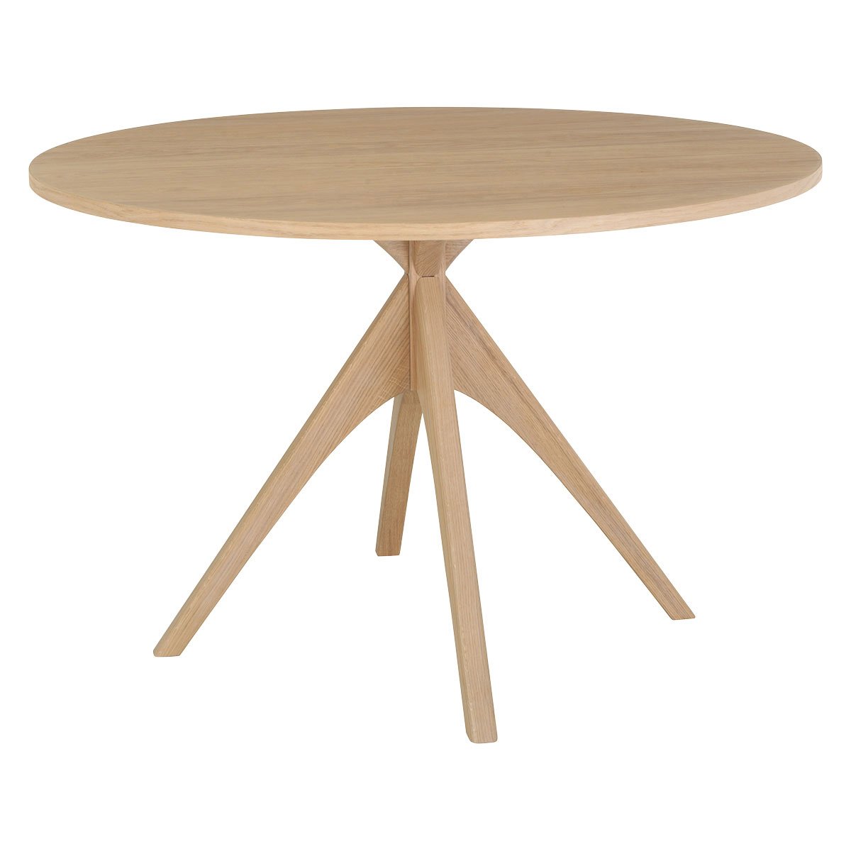 Habitat Austin Oak Round 4 Seater Dining Table