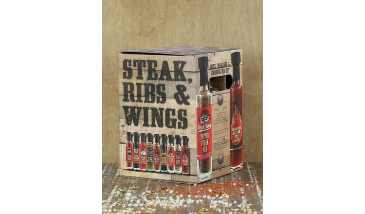 Kimm & Miller Steak Ribs and Wings Selection Set