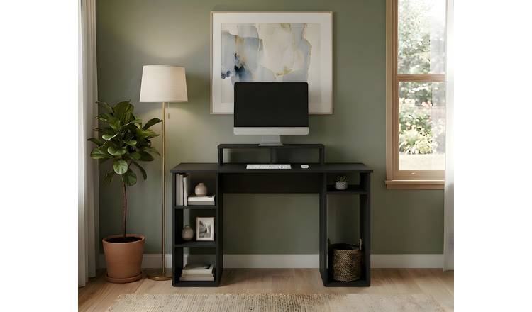 Argos Home Gaming Desk - Black