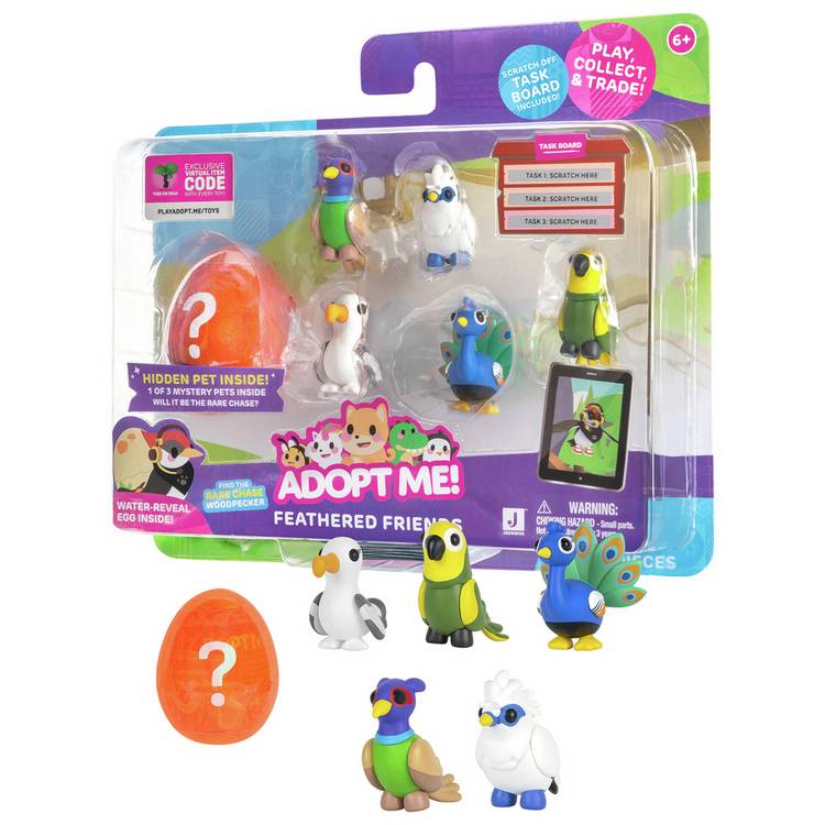 Adopt Me! Pets Multipack Feathered Friends – Pack of 6 0