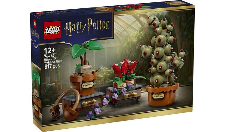 LEGO Harry Potter Hogwarts Herbology Plants Model Kit 76474 PREORDER