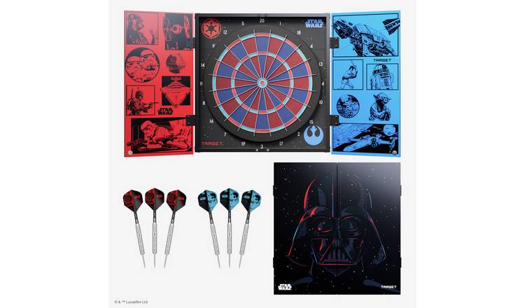 Target Star Wars Cabinet and Dartboard Set