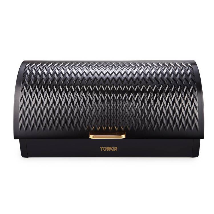 Tower Empire Stainless Steel Roll Top Bread Bin 0