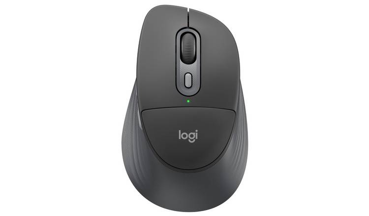 Logitech Signature Comfort Plus M850 L Wireless Mouse with Palm Cushion - Grey
