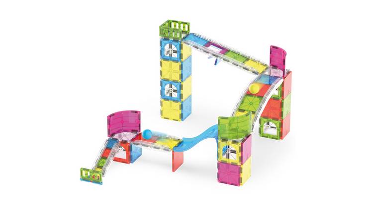 Magna-Tiles Rail Racers Max Track Building Set