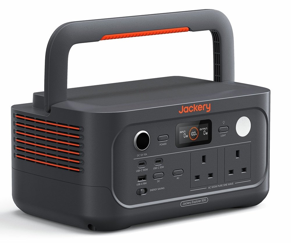 Buy Jackery Explorer E500 V2 Portable Power Station- 512Wh