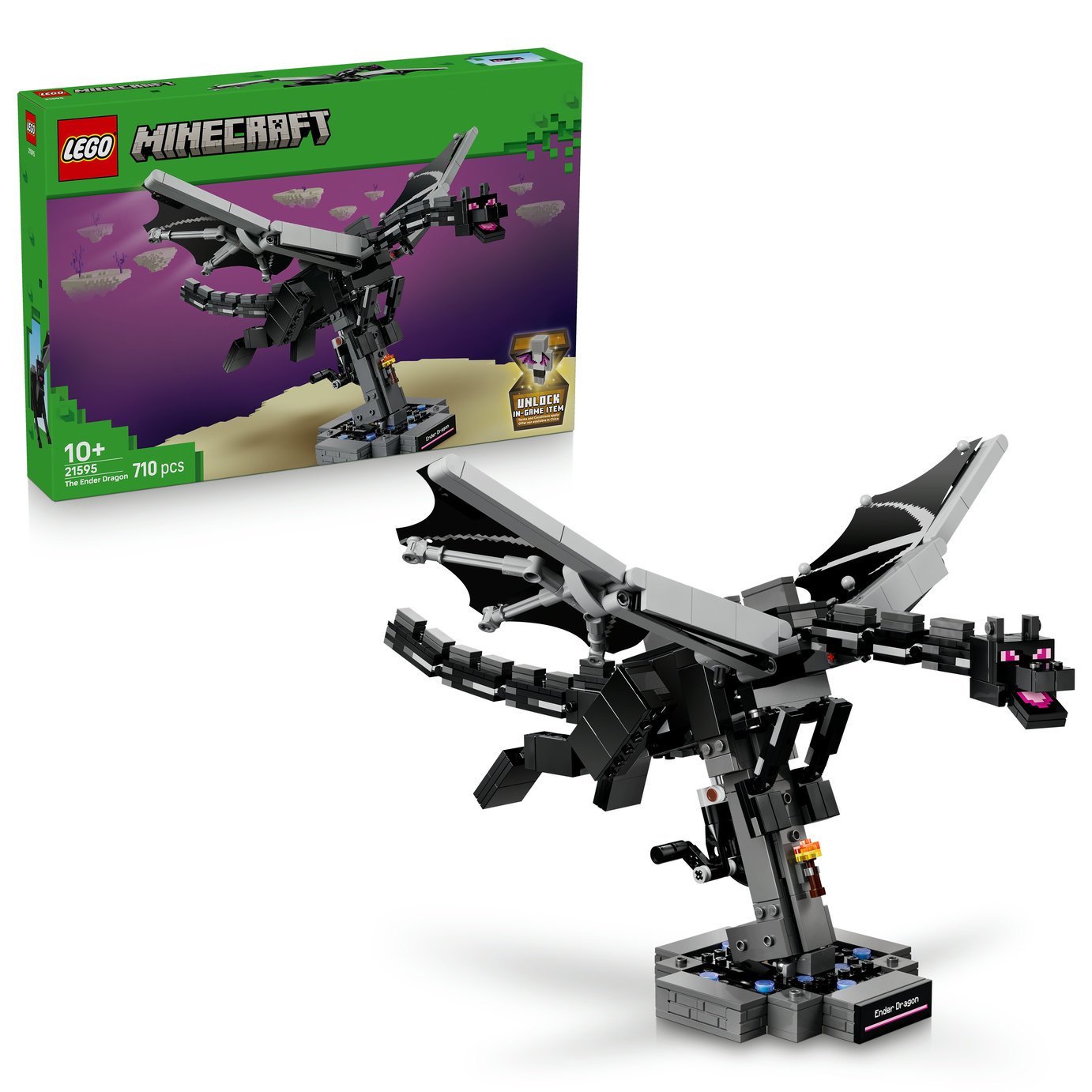 LEGO Minecraft The Ender Dragon Figure Building Toy 21595