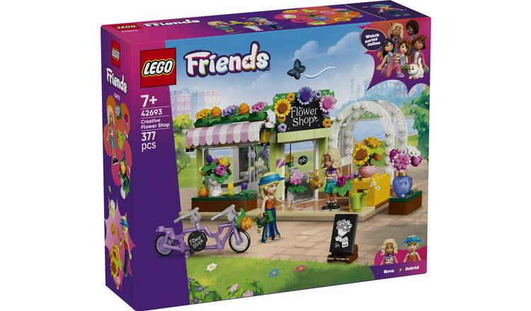LEGO Friends Creative Flower Shop Toy with Mini Dolls 42693 PREORDER