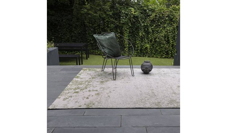 Mega Flooring Green Modern Abstract Rug - 120 x 170cm