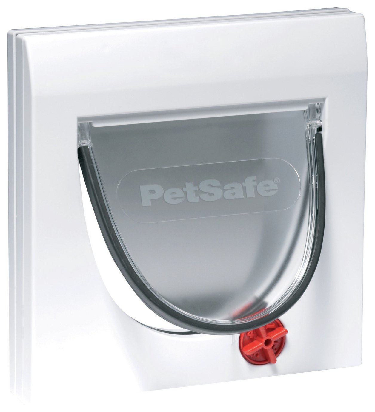 Staywell PetSafe Classic 4 Way Locking Cat Flap - White