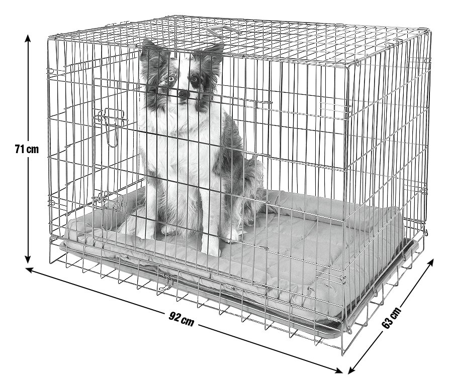 argos dog crate large