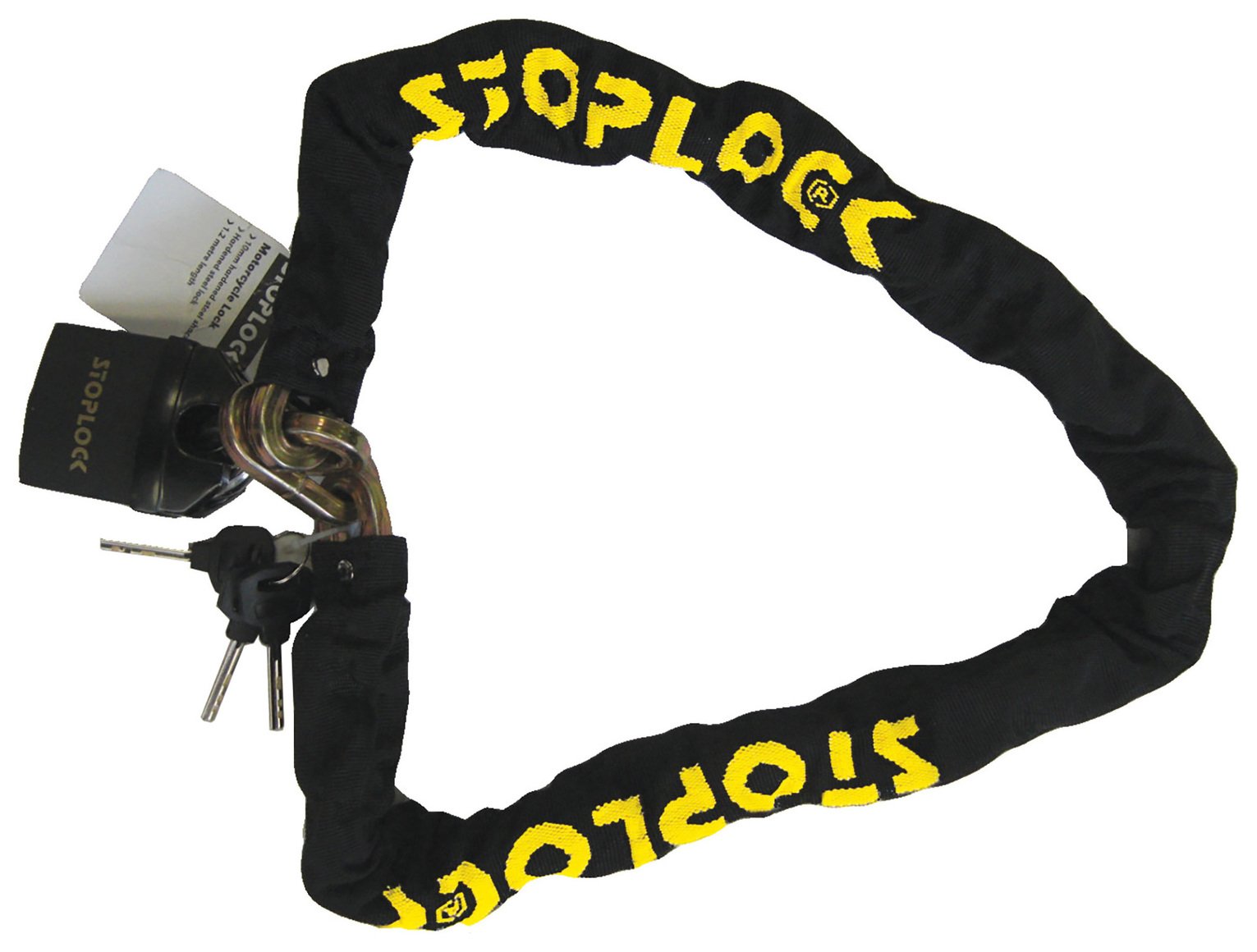 Stoplock Chain Motorbike Lock - 1.2m