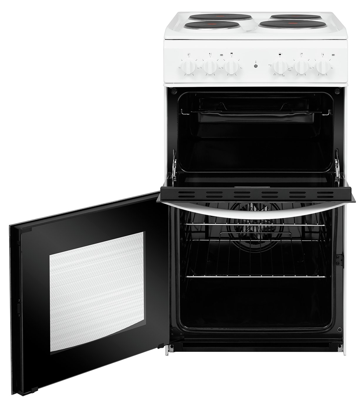 Indesit ID5E92KMW 50cm Twin Cavity Electric Cooker Reviews