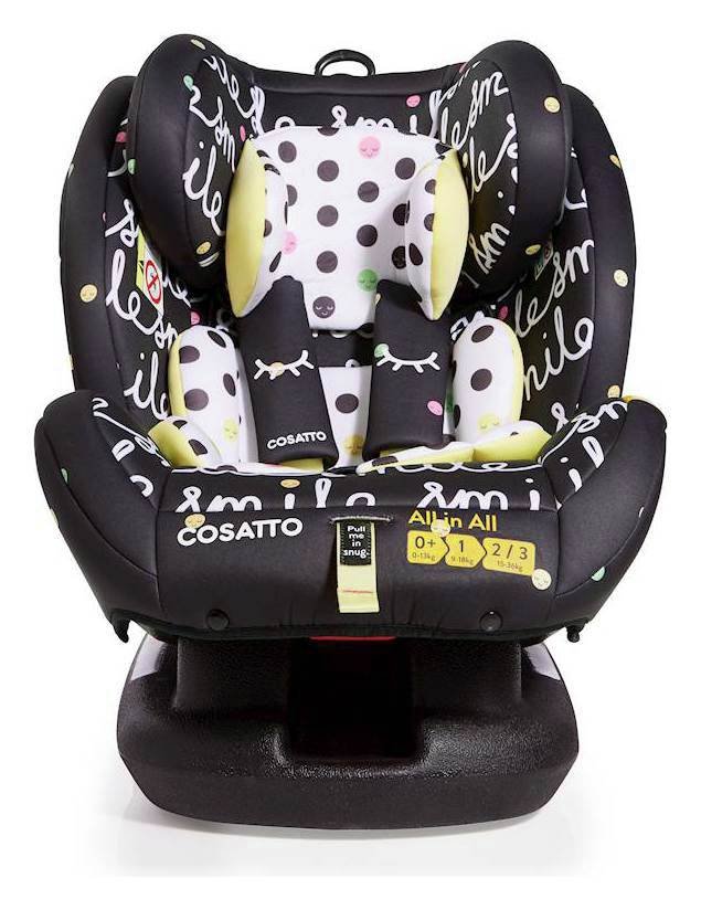 Cosatto All in All Group 0+/1/2/3 Car seat - Smile