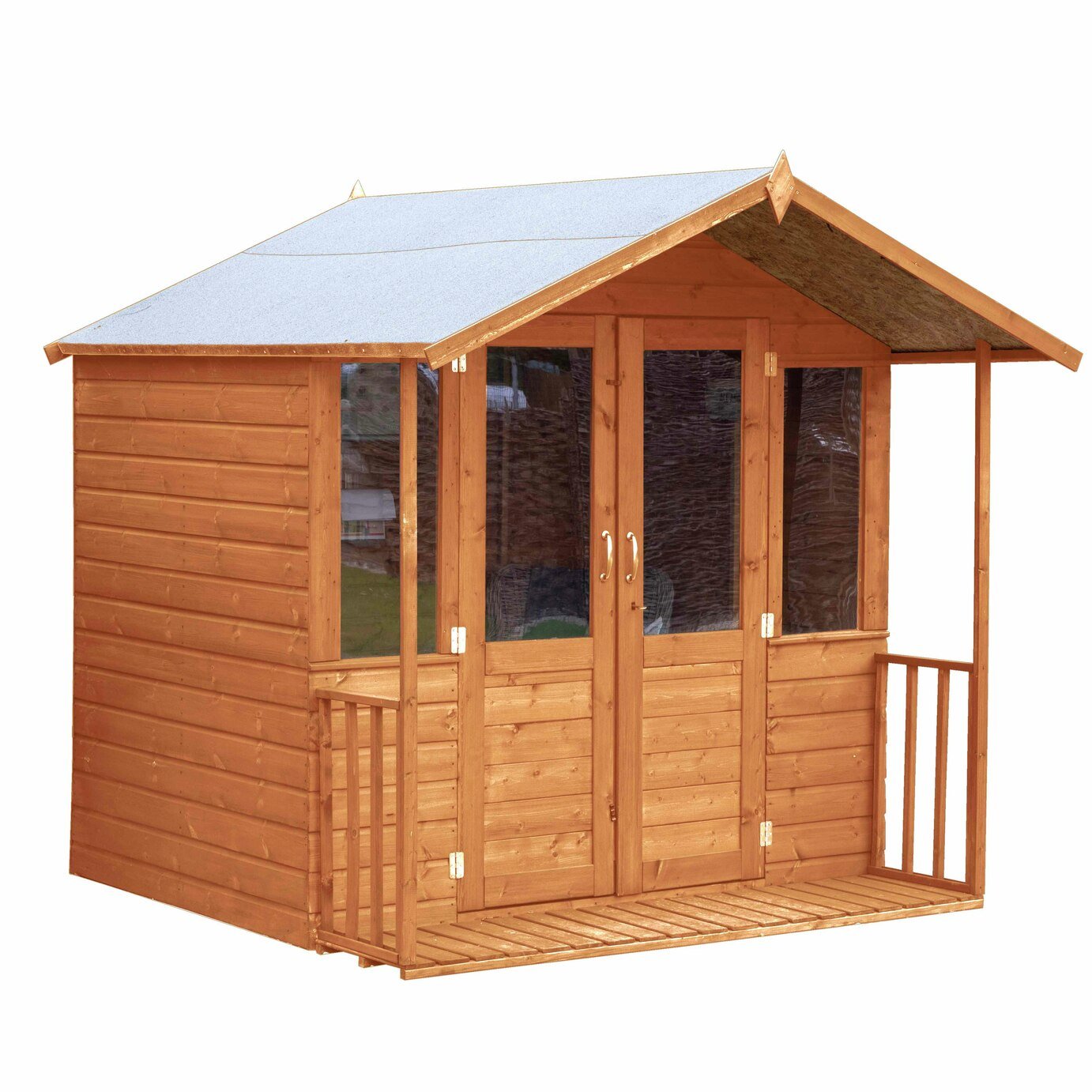 Mercia Wooden Summerhouse Veranda - 8x7