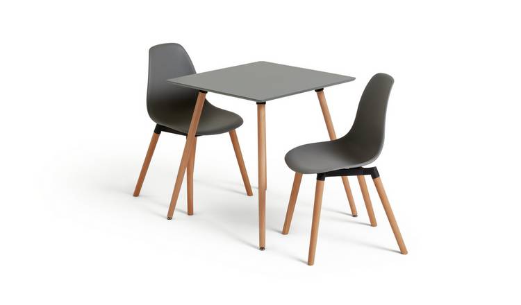 Compact table best sale and chairs argos