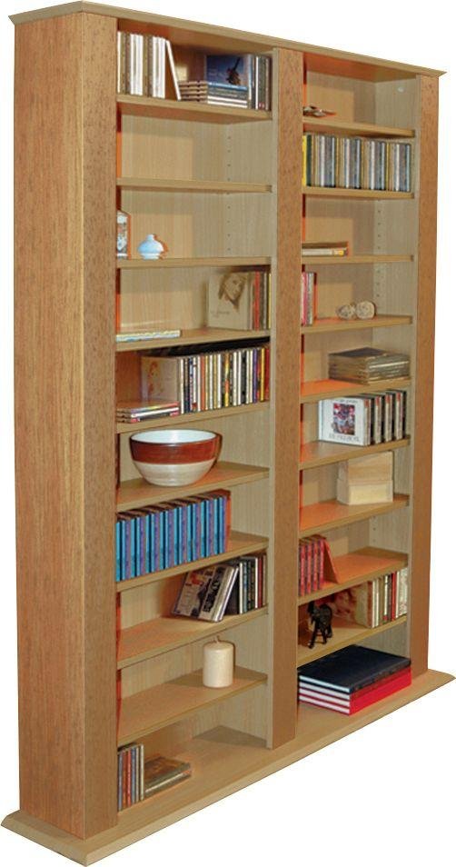 Maximus Oak CD and DVD Media Storage Unit.