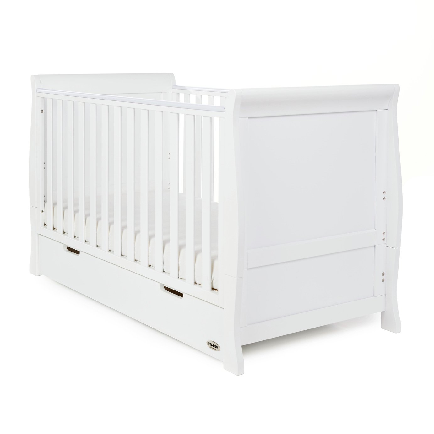 Obaby Stamford Classic Sleigh Cot Bed & Top Changer Review