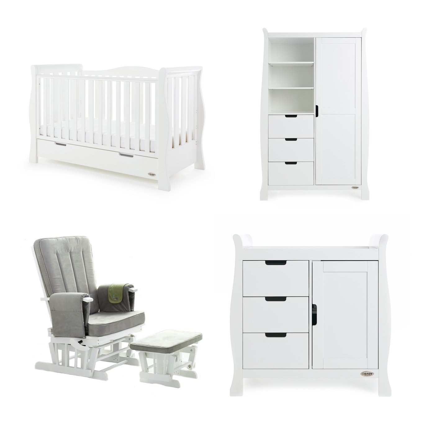 Obaby Stamford Luxe 4 Piece Nursery Furniture Set Review