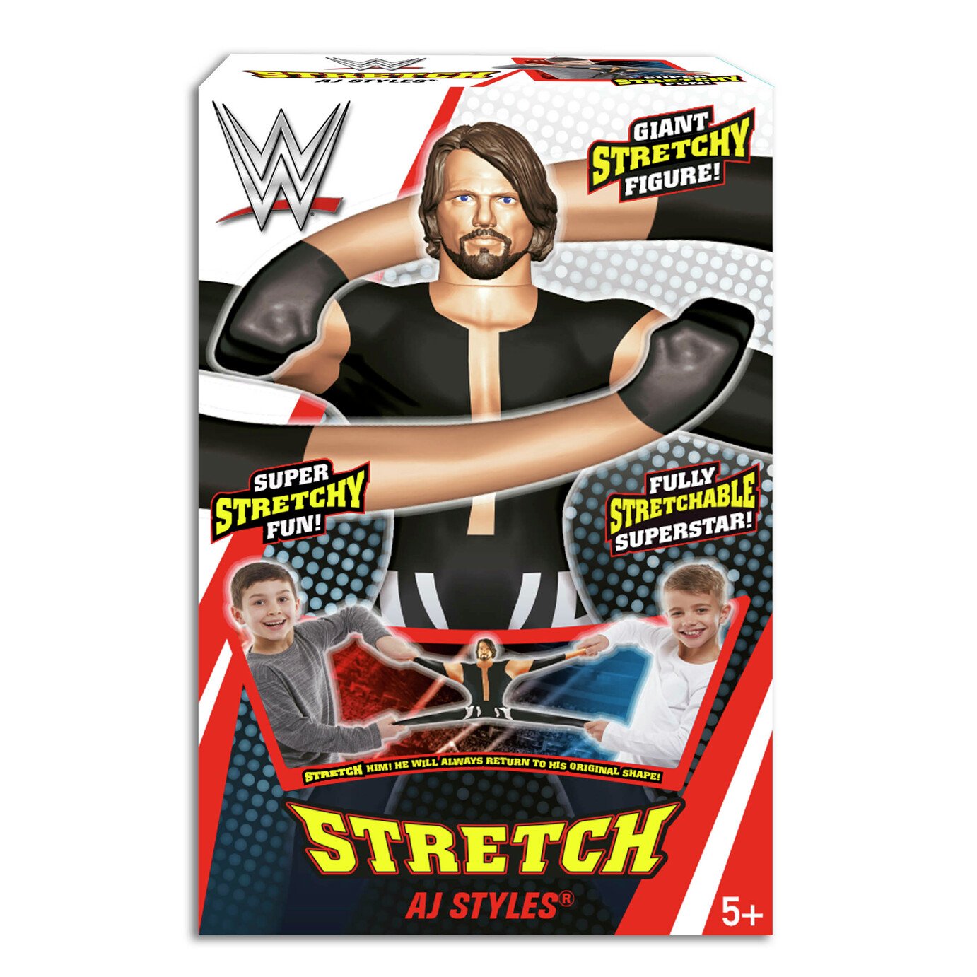 WWE AJ Styles Stretch Figure Review