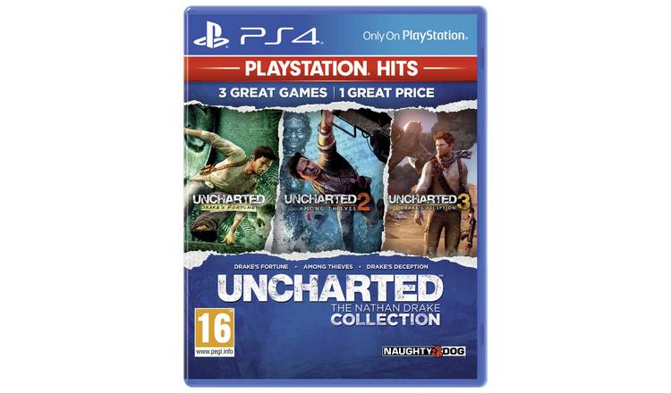 Uncharted Collection PS4 Hits Game