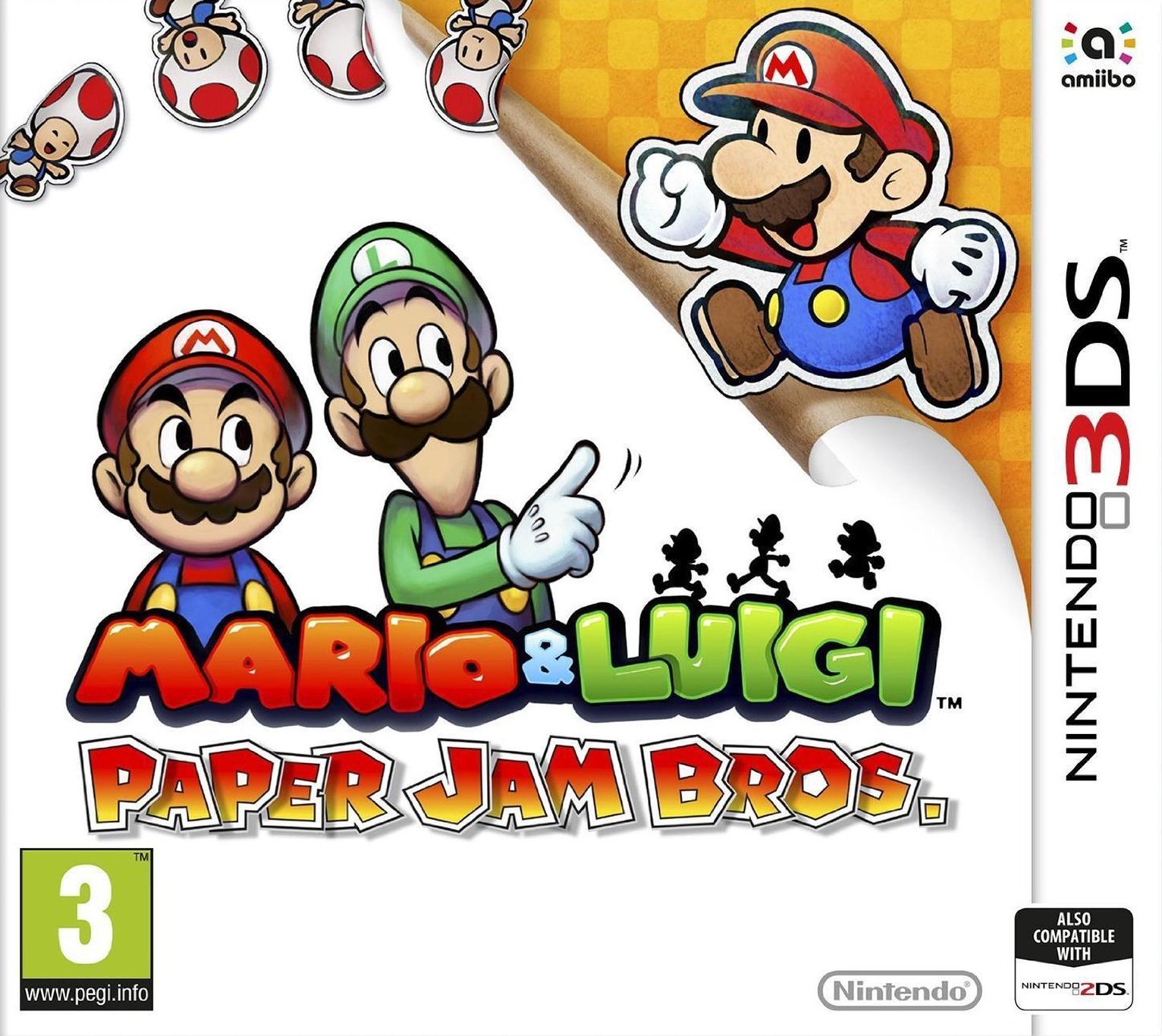 Mario and Luigi: Paper Jam Bros Nintendo 3DS Game