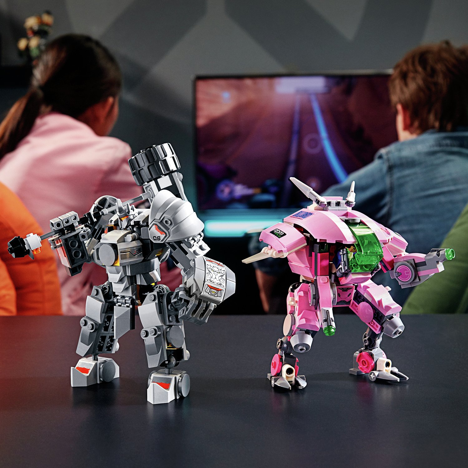 LEGO Overwatch D.Va & Reinhardt Toys Review