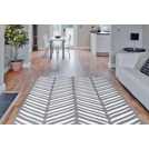 Buy Homemaker Herringbone Rug - 160x230cm - Silver | Rugs | Argos