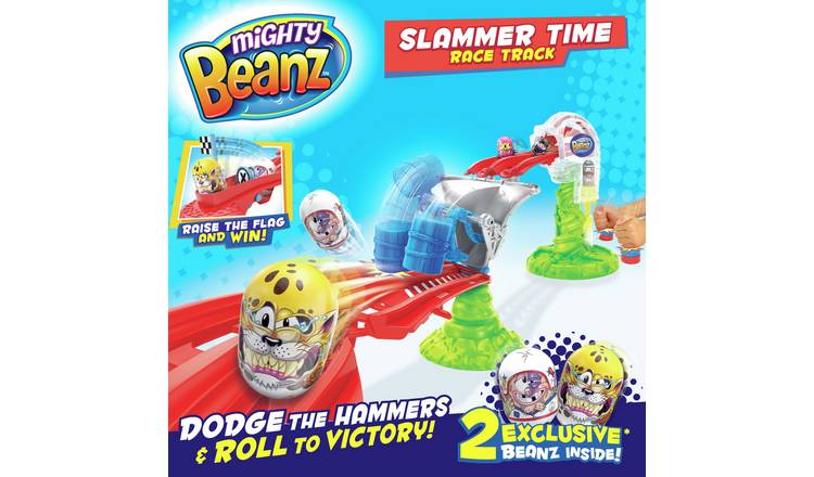 Mighty Beanz Slammer Time Race Track Mighty Beanz